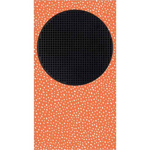 Orange Spots Xbox Series S Bundle Skin