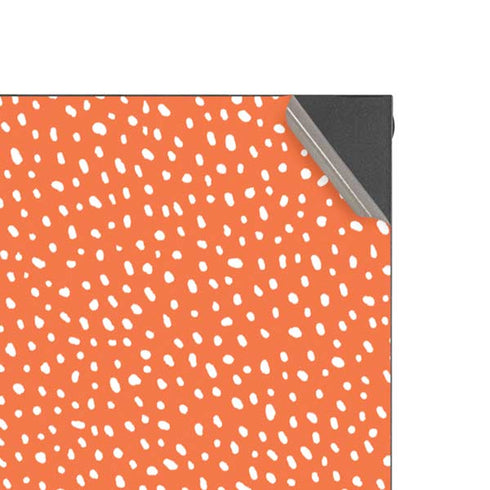 Orange Spots Xbox Series X Console Skin
