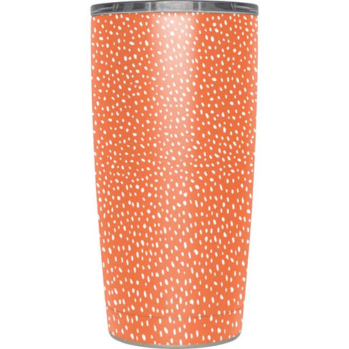 Orange Spots Yeti 20oz Tumbler Skin