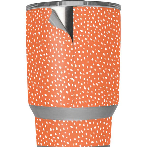 Orange Spots Yeti 20oz Tumbler Skin