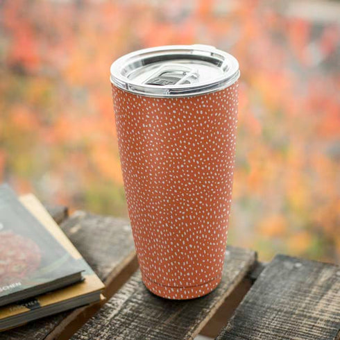 Orange Spots Yeti 20oz Tumbler Skin