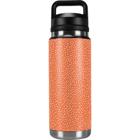 Orange Spots YETI Rambler 26oz Bottle Skin