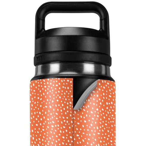 Orange Spots YETI Rambler 26oz Bottle Skin
