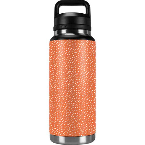 Orange Spots YETI Rambler 36oz Bottle Skin