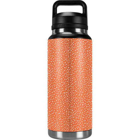 Orange Spots YETI Rambler 36oz Bottle Skin