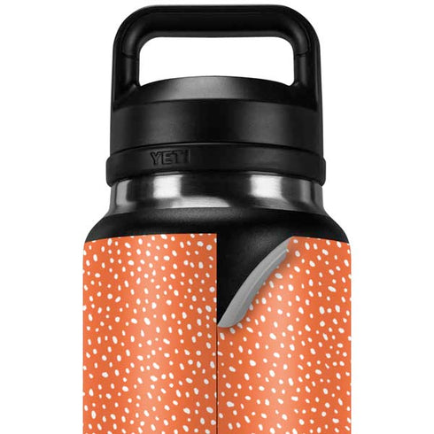 Orange Spots YETI Rambler 36oz Bottle Skin