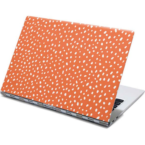 Orange Spots Yoga 910 2-in-1 14in Touch-Screen Skin
