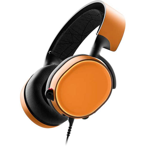 Orange Solid SteelSeries Arctis 5 Skin