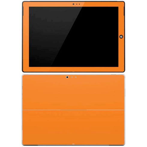 Orange Solid Surface Pro 3 Skin