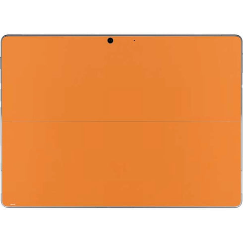 Orange Solid Surface Pro 8 Skin