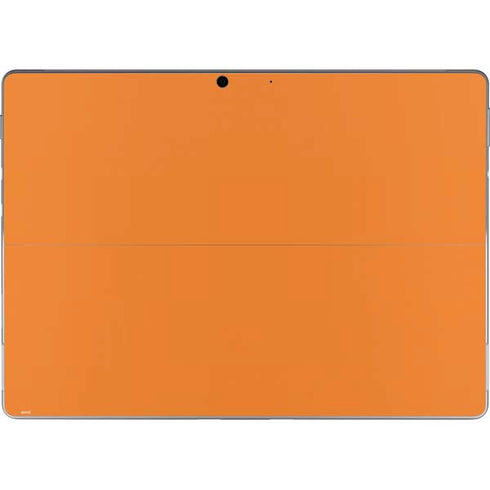 Orange Solid Surface Pro 9 Skin