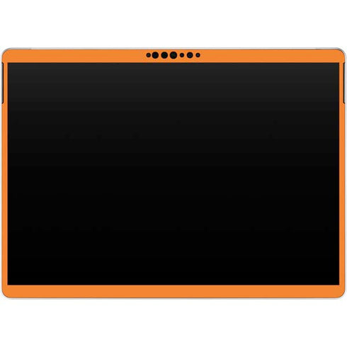 Orange Solid Surface Pro 9 Skin