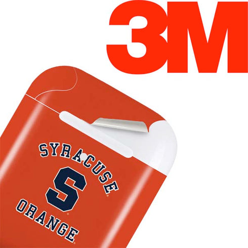 Orange Syracuse Apple AirPods 2 Skin