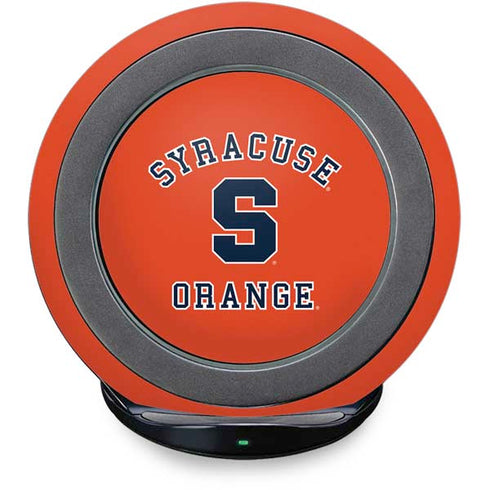 Orange Syracuse Fast Charge Wireless Charging Stand Skin
