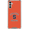 Orange Syracuse Galaxy A13 5G Clear Case