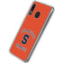 Orange Syracuse Galaxy A20 Clear Case