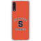 Orange Syracuse Galaxy A50 Clear Case