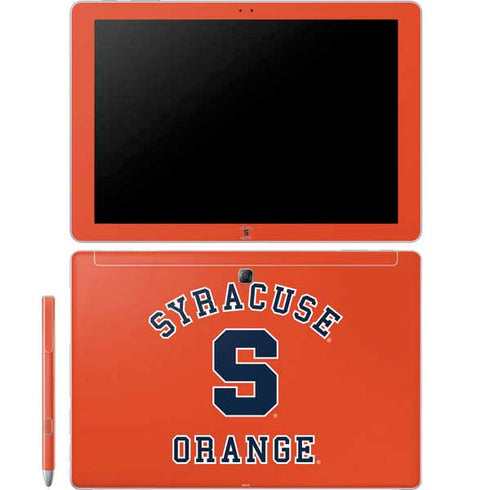 Orange Syracuse Galaxy Book 12in Skin