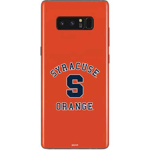 Orange Syracuse Galaxy Note 8 Skin