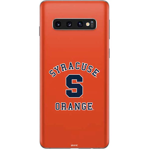 Orange Syracuse Galaxy S10 Skin