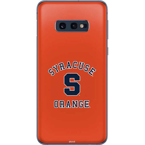 Orange Syracuse Galaxy S10e Skin