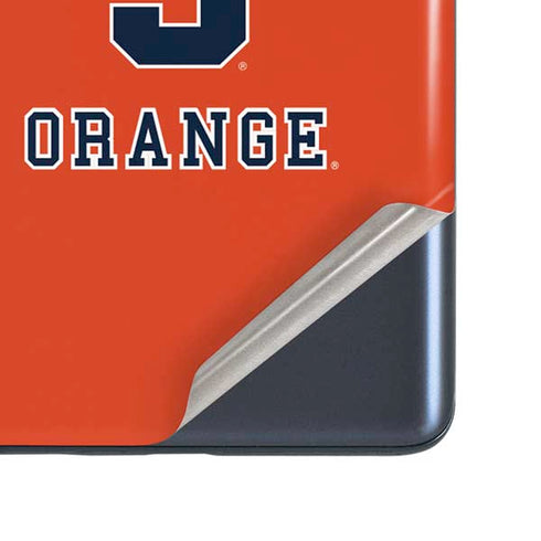 Orange Syracuse Galaxy S20 Fan Edition Skin