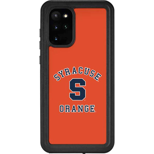 Orange Syracuse Galaxy S20 Plus Waterproof Case