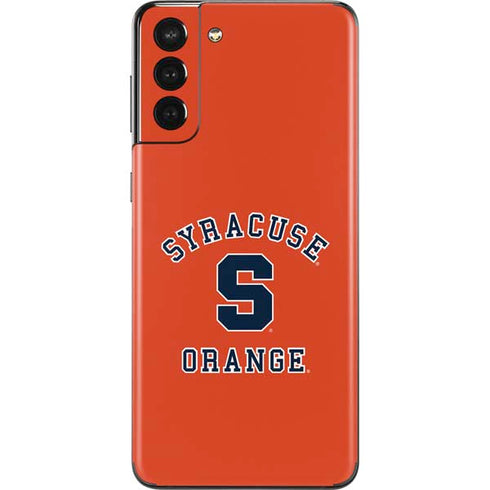 Orange Syracuse Galaxy S21 Plus 5G Skin