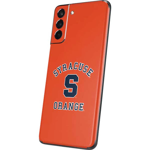 Orange Syracuse Galaxy S21 Plus 5G Skin