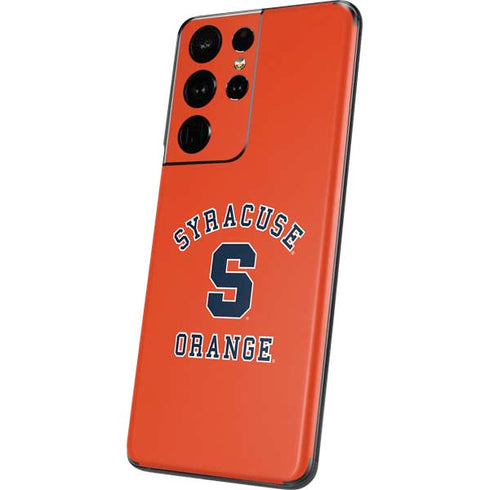 Orange Syracuse Galaxy S21 Ultra 5G Skin