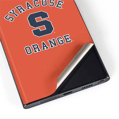 Orange Syracuse Galaxy S22 Ultra Skin
