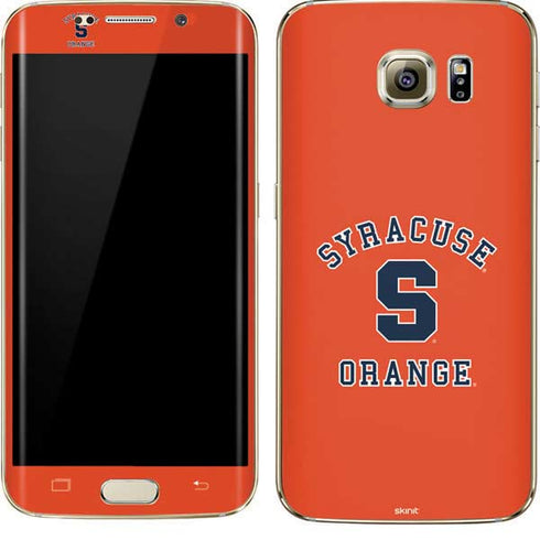 Orange Syracuse Galaxy S7 Edge Skin