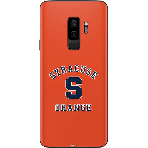 Orange Syracuse Galaxy S9 Plus Skin