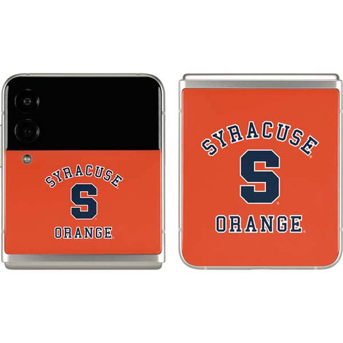 Orange Syracuse Galaxy Z Flip3 5G Skin
