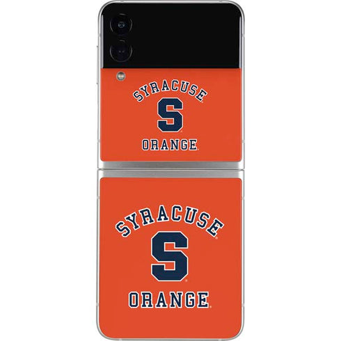 Orange Syracuse Galaxy Z Flip3 5G Skin