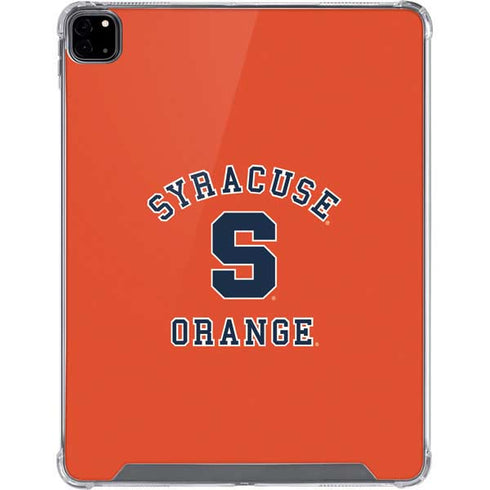 Orange Syracuse iPad Pro 12.9in (2020) Clear Case