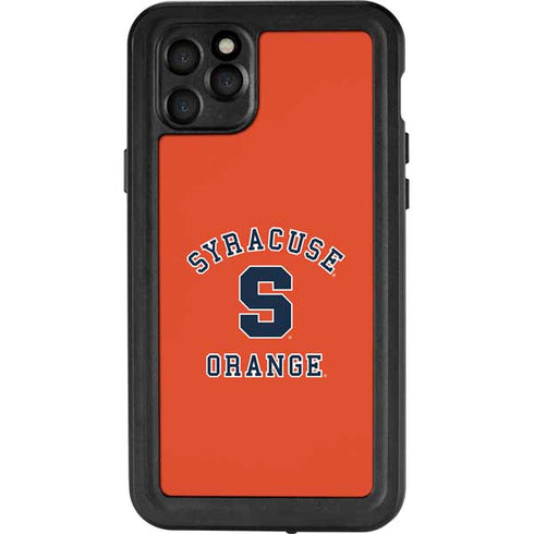 Orange Syracuse iPhone 11 Pro Max Waterproof Case