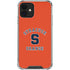 Orange Syracuse iPhone 12 Mini Clear Case