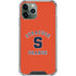 Orange Syracuse iPhone 12 Pro Clear Case