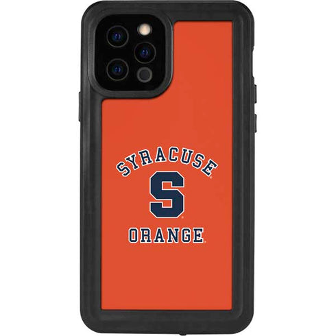 Orange Syracuse iPhone 12 Pro Waterproof Case