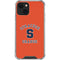 Orange Syracuse iPhone 13 Mini Clear Case
