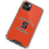 Orange Syracuse iPhone 13 Mini Clear Case