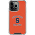 Syracuse University Orange Syracuse iPhone 15 Pro Clear Case