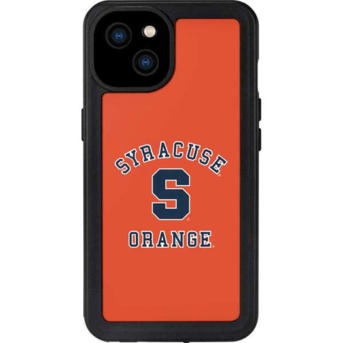 Syracuse University Orange Syracuse iPhone 15 Plus Waterproof Case