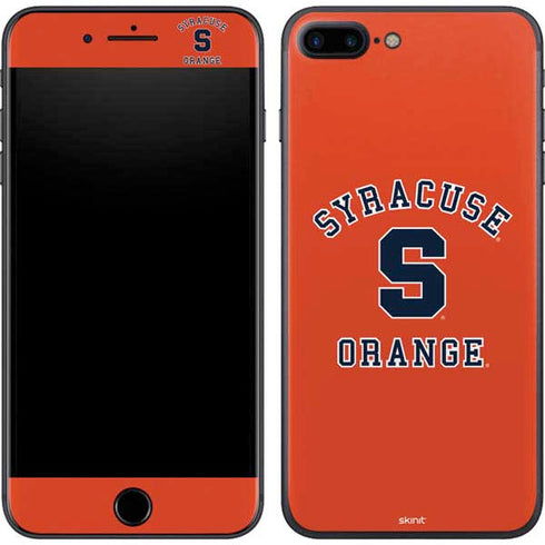 Orange Syracuse iPhone 8 Plus Skin