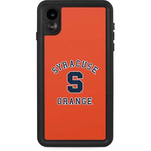Orange Syracuse iPhone XR Waterproof Case