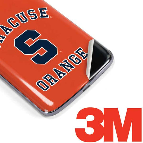 Orange Syracuse Moto E5 Plus Skin