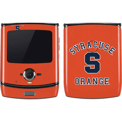 Orange Syracuse Motorola RAZR Skin