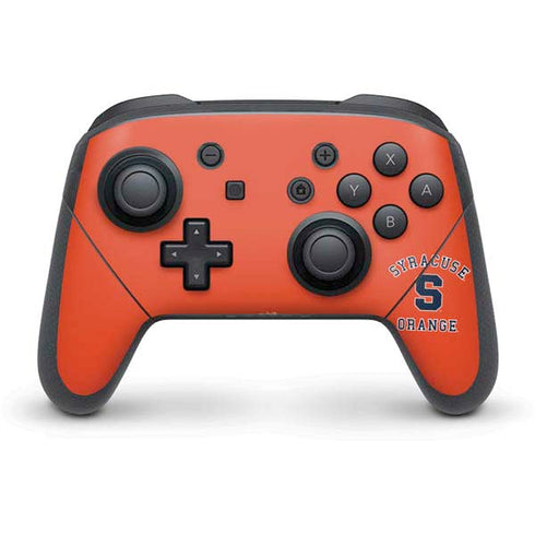 Orange Syracuse Nintendo Switch Pro Controller Skin