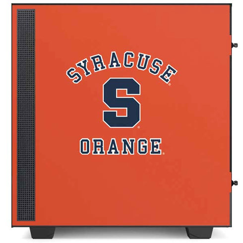 Orange Syracuse NZXT H510 Compact ATX Mid-Tower Case Skin